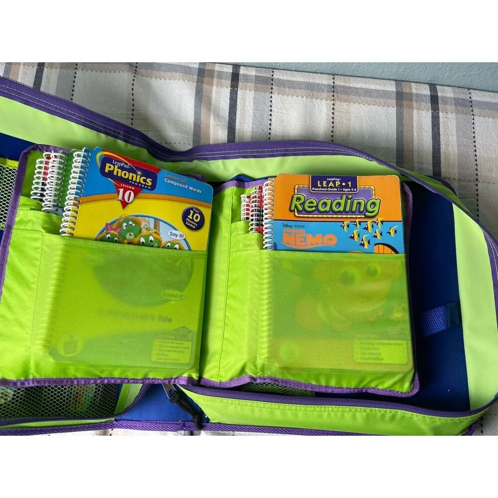 Leapfrog LeapPad Plus Writing Learning System 13 Books & Cartridges,10 Add Books